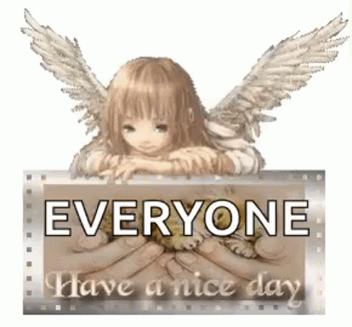 Have A Nice Day Angel GIF - Have A Nice Day Angel Smile GIFs