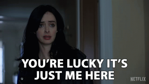 Youre Lucky Just Me GIF - Youre Lucky Just Me Here GIFs
