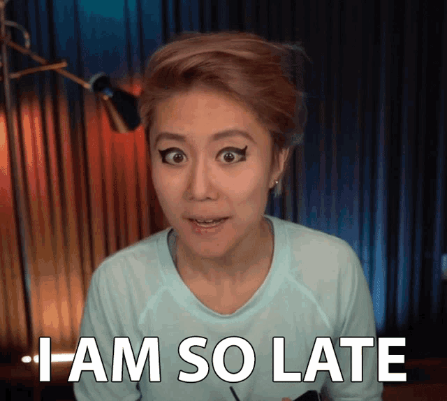 I Am So Late Not On Time GIF