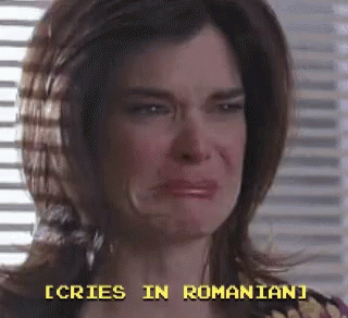Woman Cries In Romanian GIF