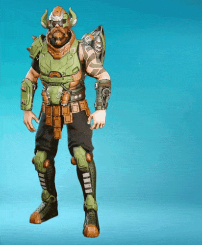 a video game character is doing a dab move