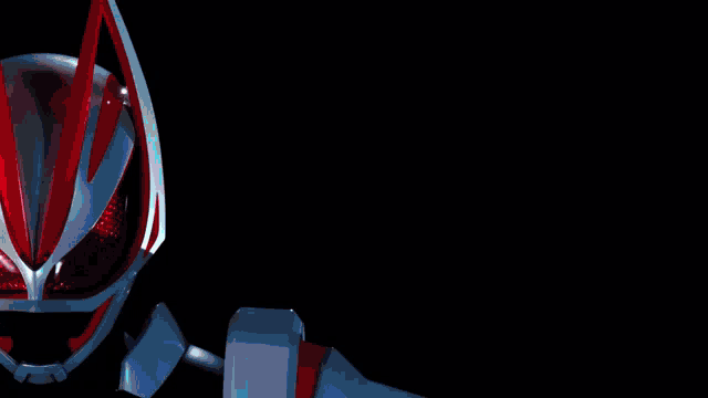 a logo for kamen rider zero one is displayed on a dark background