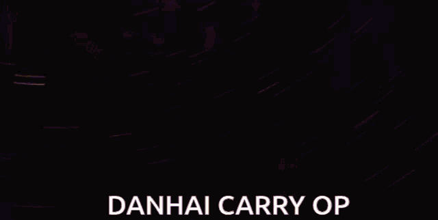danhai carry op is written on a colorful background