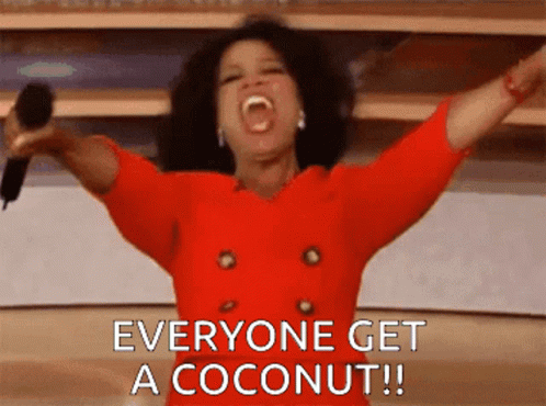 Coconut Oprah GIF