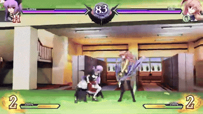 a video game is being played with the number 83 at the top