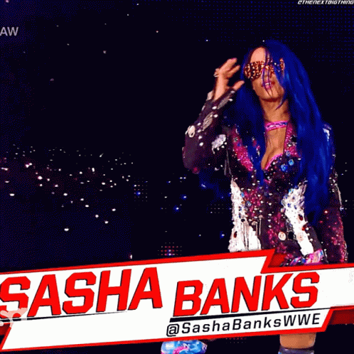 Sasha Banks Entrance GIF - Sasha Banks Entrance Hot GIFs