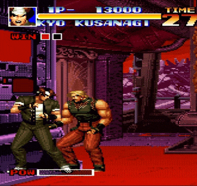 two men are fighting in a video game with a time of 2