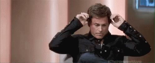 Rob Lowe Taking Wig Off The Interview GIF - Bald Rob Lowe The Interview GIFs