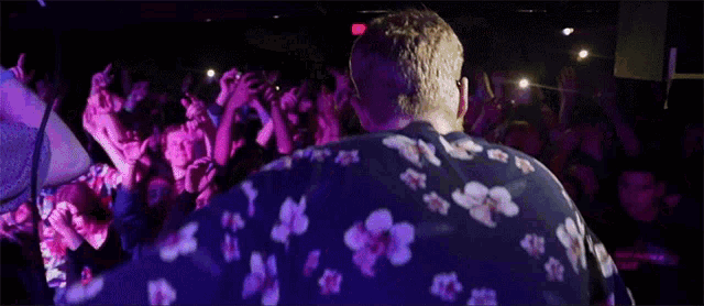 Stage Dive Crowd Surfing GIF - Stage Dive Crowd Surfing Dive Off Stage GIFs
