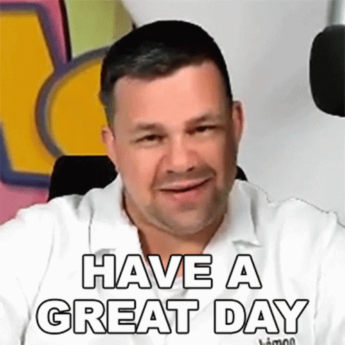 Have A Great Day Professor K GIF - Have A Great Day Professor K The Pokémon Evolutionaries GIFs