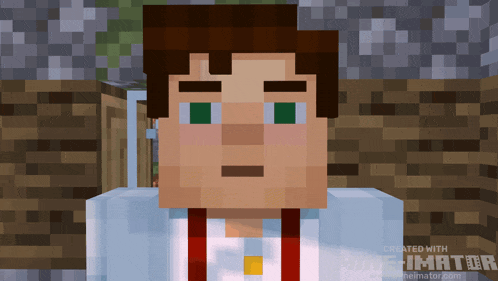 a screenshot of a minecraft character created by minecrafterator