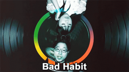 バッドハビット Bad Habit GIF - バッドハビット Bad Habit ターンテーブル GIFs