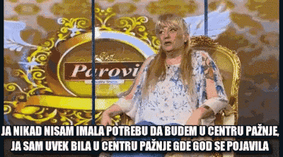 a woman is sitting in a chair in front of a logo for purovi