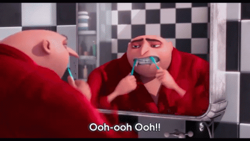 I Am A Walrus! GIF - Despicable Me Toothbrush Minions GIFs