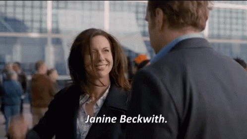 Janine Beckwith. GIF - Janine Crush Ohshit GIFs