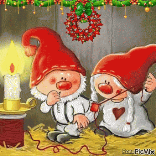 Sewing Elves GIF - Sewing Elves Christmas GIFs