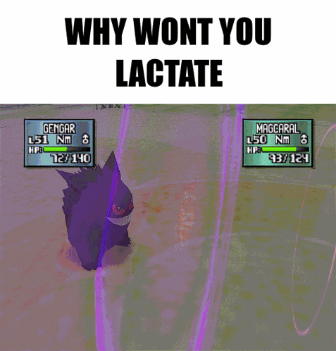 a screenshot of a video game with the words " why wont you lactate " at the top