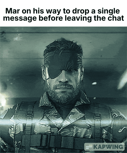 a picture of a man in a military uniform with a caption that says mar on his way to drop a single message