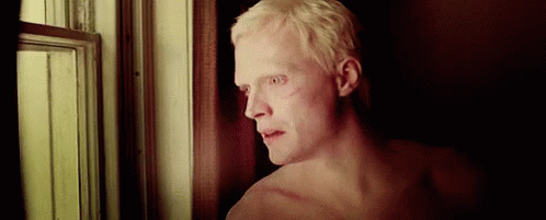 Albino GIF - Da Vinci Code Spy Peeping GIFs