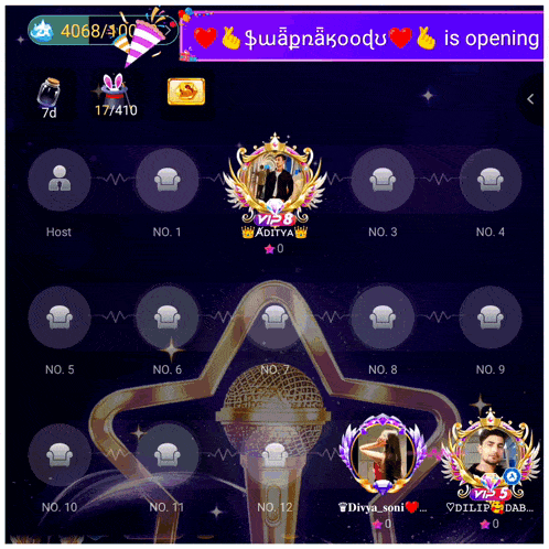 a screen shot of a video game with the name aditya on the top