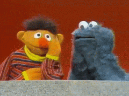 Muppets Cookie Monster GIF - Muppets Cookie Monster Ernie GIFs