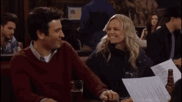 Couples Talking GIF - Couples Talking Himym GIFs
