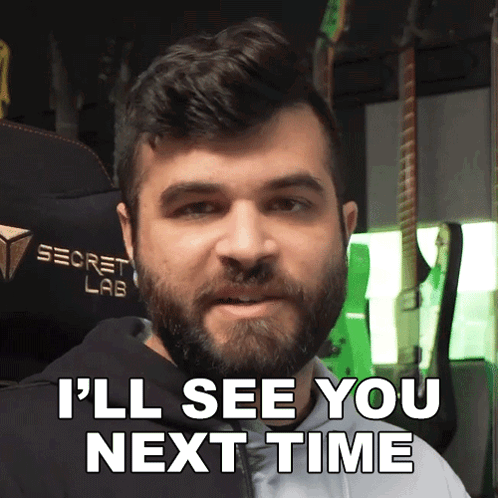 I'Ll See You Next Time Andrew Baena GIF - I'Ll See You Next Time Andrew Baena I'Ll See You Again Soon GIFs