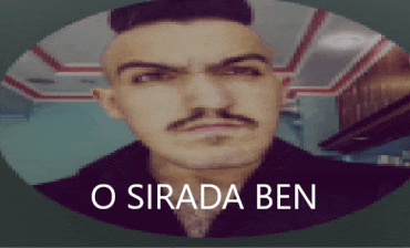 a picture of a man with a mustache and the words o sirada ben on the bottom