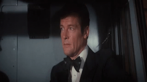 Roger Moore James Bond GIF - Roger Moore James Bond The Spy Who Loved Me GIFs