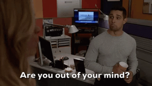 Are You Out Of Your Mind Wilmer Valderrama GIF - Are You Out Of Your Mind Wilmer Valderrama Carlos Madrigal GIFs