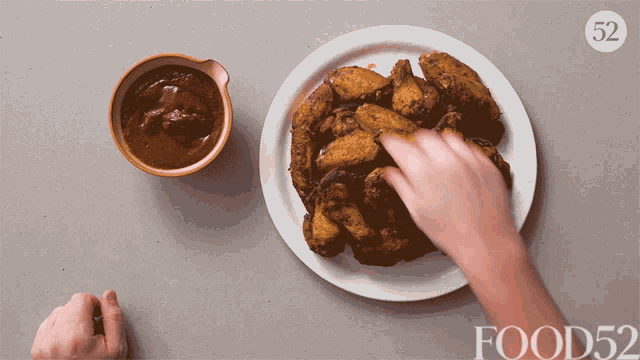 Chicken Wings Pickup GIF - Chicken Wings Pickup Grilled GIFs