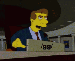 a man in a suit and tie is giving a speech at a podium that says ' lgg ' on it