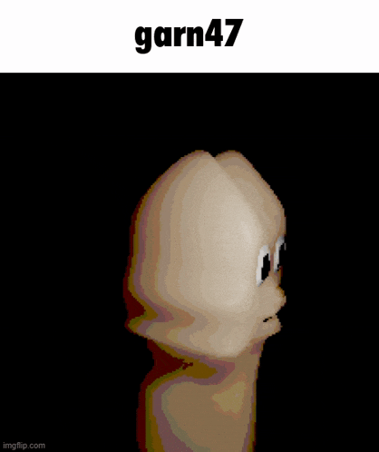 a picture of a cartoon character with the name garn47