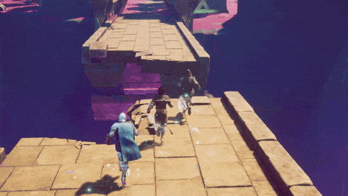 a video game is being played and the letters a and a are visible in the background