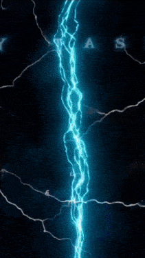 a blue lightning bolt with the word task in white letters