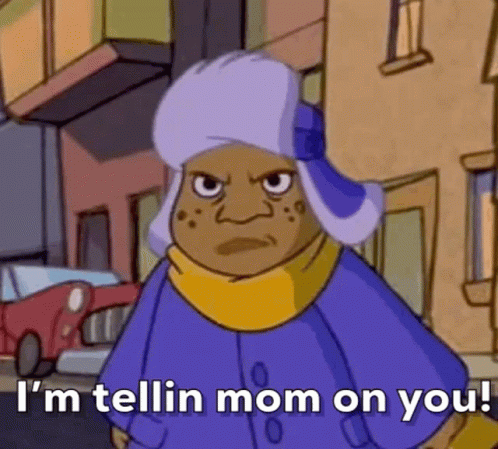 Fat Albert Russell GIF - Fat Albert Russell Telling Mom On You GIFs
