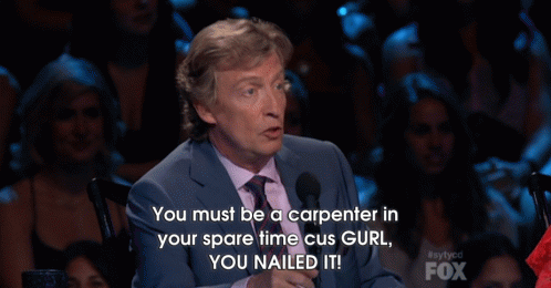 Worst. Pun. Ever. GIF - So You Think You Can Dance Nailed It Nigel GIFs