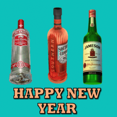 Boozy New Year New Year Drinks GIF - Boozy New Year New Year Drinks New Year Celebrations GIFs