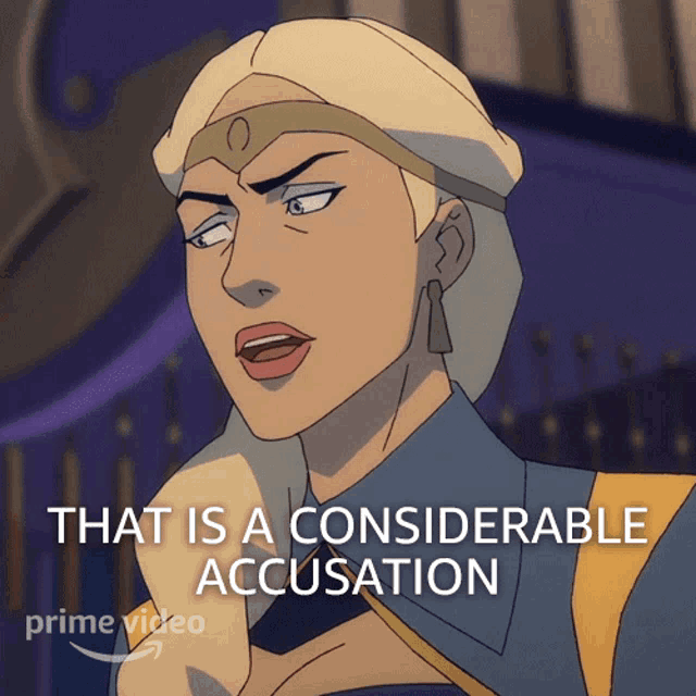 That Is A Considerable Accusation Lady Allura Vysoren GIF - That Is A Considerable Accusation Lady Allura Vysoren The Legend Of Vox Machina GIFs