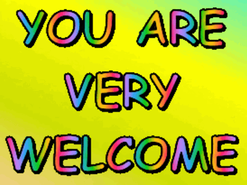 Welcome Youre Welcome GIF - Welcome Youre Welcome Youre Very Welcome GIFs