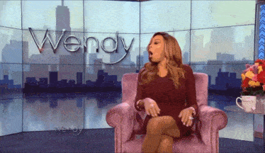 Wendy Williams Going Around To The Back Of The Chair Shocked The Wendy Williams Show GIF - Wendy Williams Going Around To The Back Of The Chair Shocked The Wendy Williams Show Wendy Williams GIFs