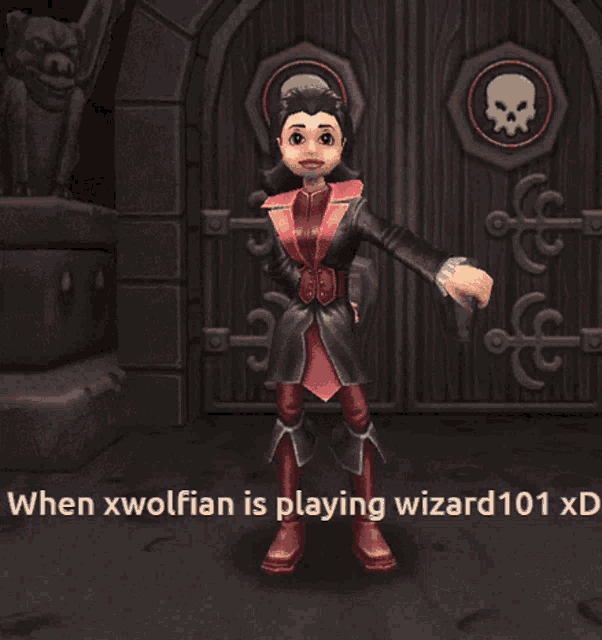 Xwolfian Wizard101 GIF - Xwolfian Wizard101 GIFs