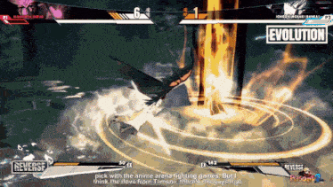 a screenshot of a video game that says evolution on it