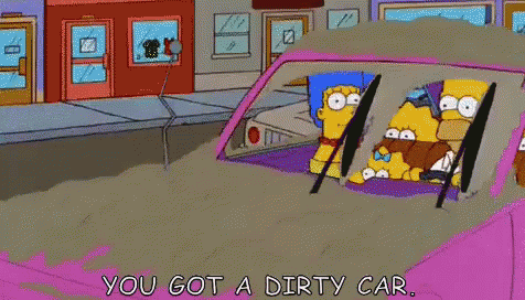 You Got A Dirty Car. GIF - Dirty Car You Got A Dirty Car Your Car Is Dirty GIFs