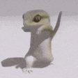 a squirrel is standing in the snow with a shadow on the ground .