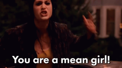 Mean Girls GIF - Mean Girls You Are A Mean Girl Jannis GIFs