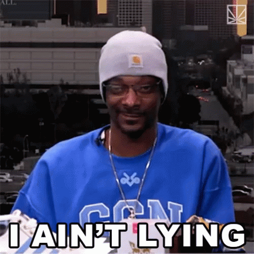 Snoop Dogg I Aint Lying GIF - Snoop Dogg I Aint Lying Thats True GIFs