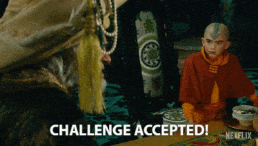 Challenge Accepted King Bumi GIF - Challenge Accepted King Bumi Aang GIFs