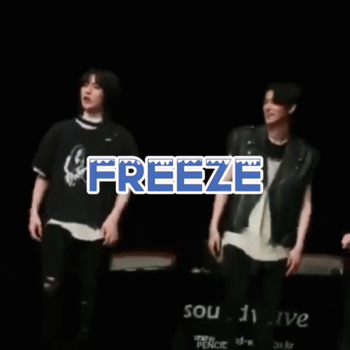 Maknaehyukai Beomgyu GIF - Maknaehyukai Beomgyu Freeze Is Forever GIFs