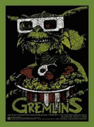 Gremlins Poster GIF - Gremlins Poster Movie GIFs